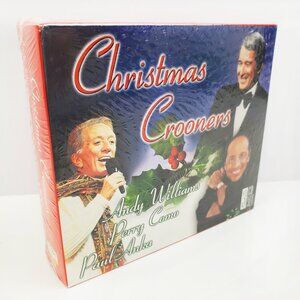 Christmas Crooners 3 CD Box Set Perry Como Paul Anka Andy Williams 2000 Sealed
